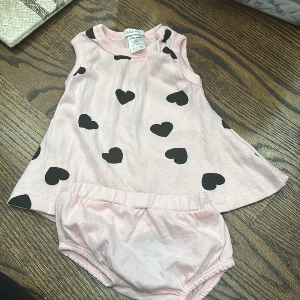 Baby Pink heart dress